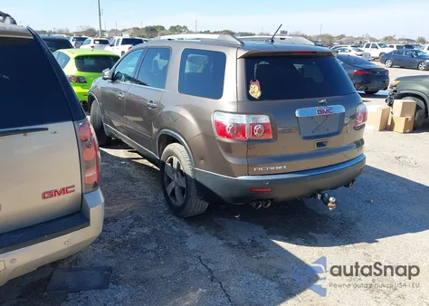 2012 GMC Acadia Slt-1 from USA, damaged, VIN 1GKKRRED9CJ379579